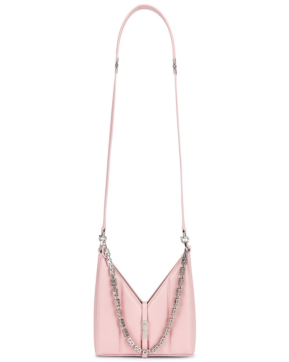 Image 1 of Givenchy Mini Cut Out Bag in Blush Pink