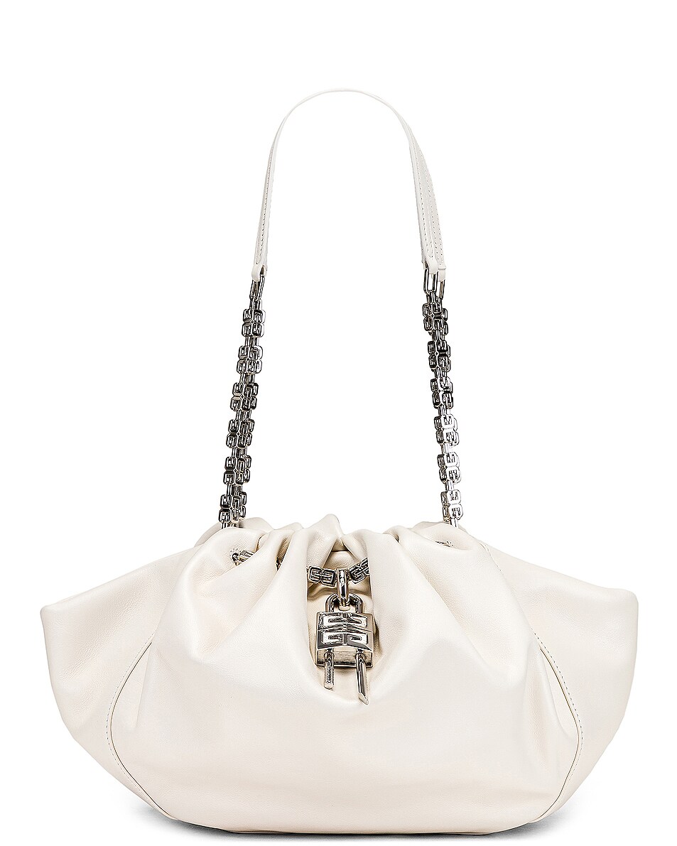 Image 1 of Givenchy Small Kenny Shoulder Bag in Ivory