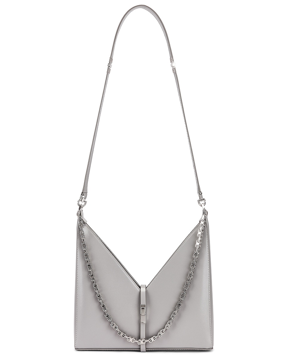 Image 1 of Givenchy Small Cut Out Bag in Cloud Grey