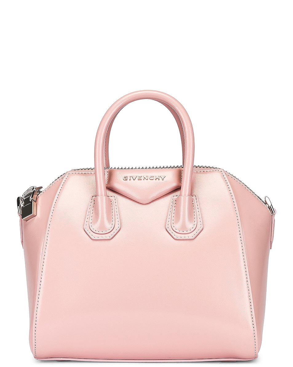 Image 1 of Givenchy Mini Antigona Bag in Blush Pink