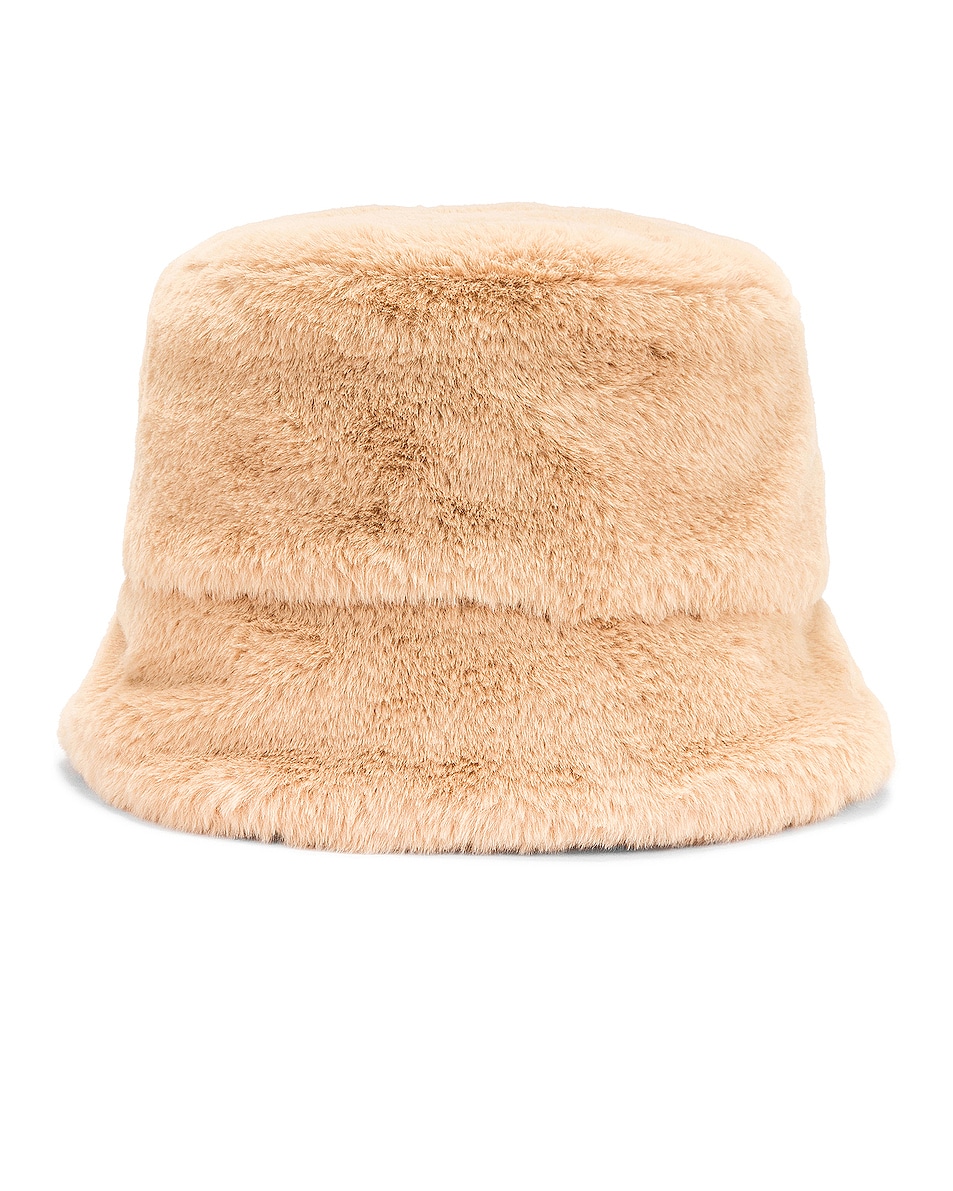 Image 1 of Gladys Tamez Millinery for FWRD Bucket Hat in Camel