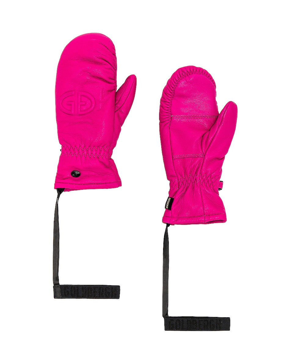 Image 1 of Goldbergh Hilja Mittens in Passion Pink