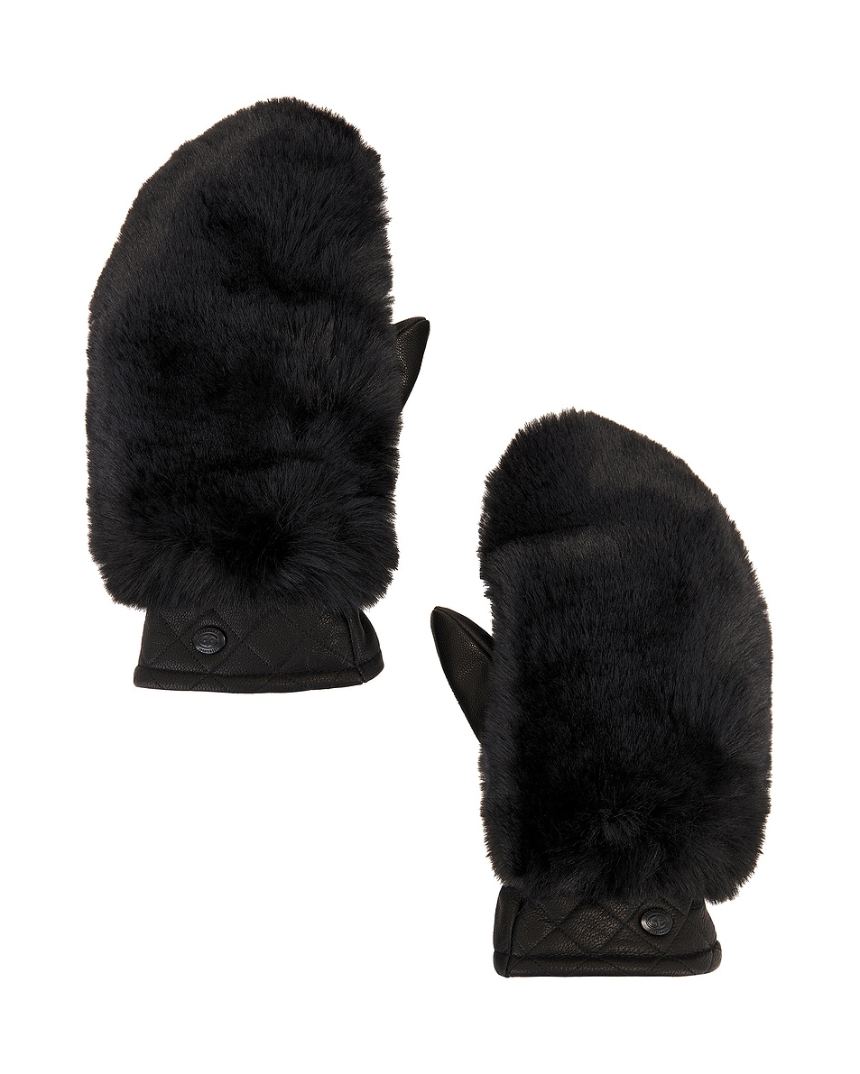 Image 1 of Goldbergh Hill Mittens in Black