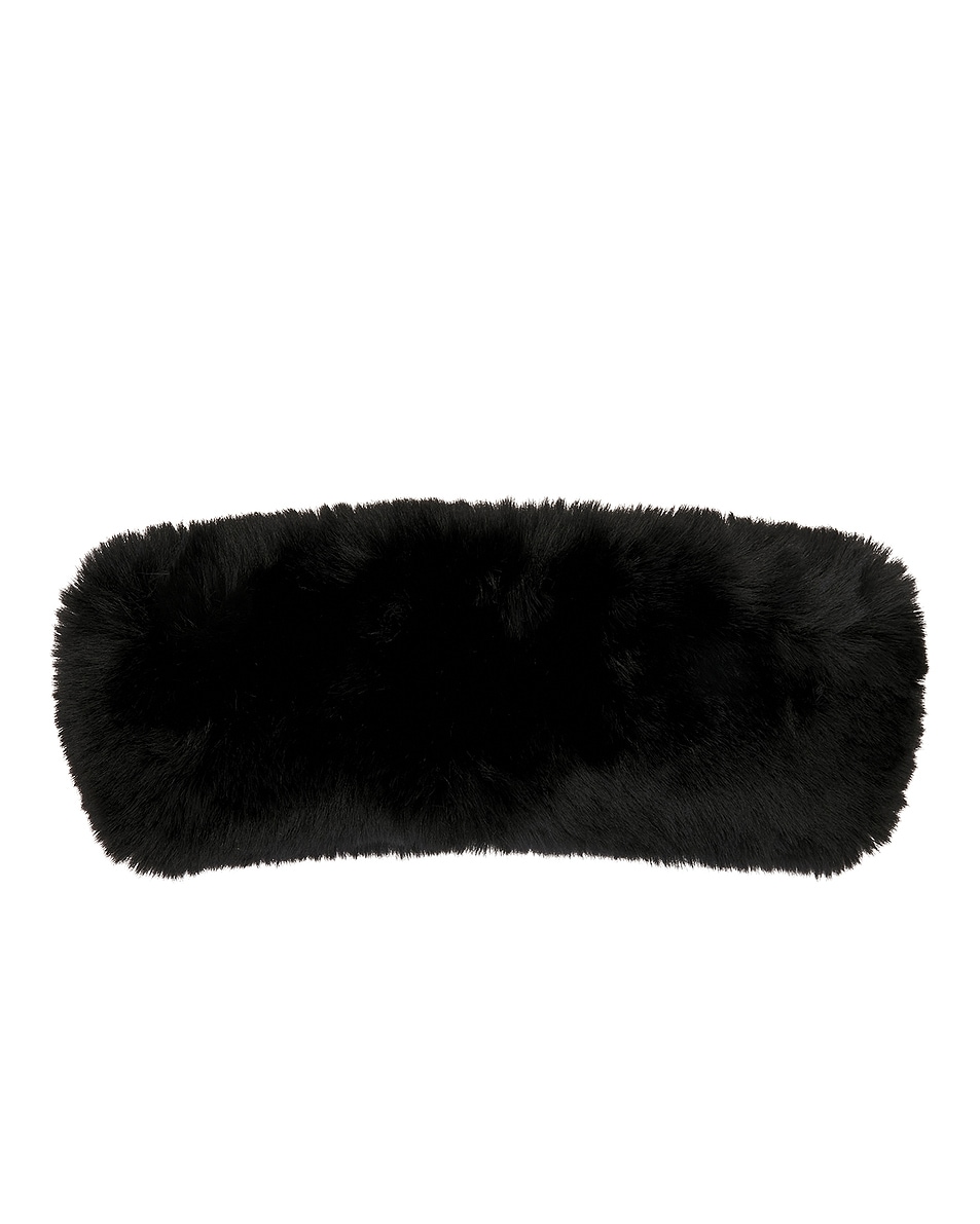 Image 1 of Goldbergh Froid Fluffy Headband in Black