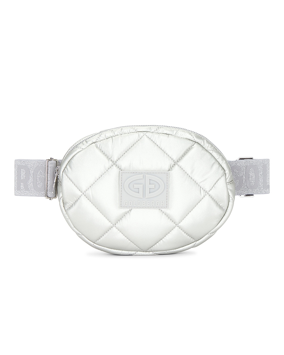 Image 1 of Goldbergh French Fanny Pack in Silver