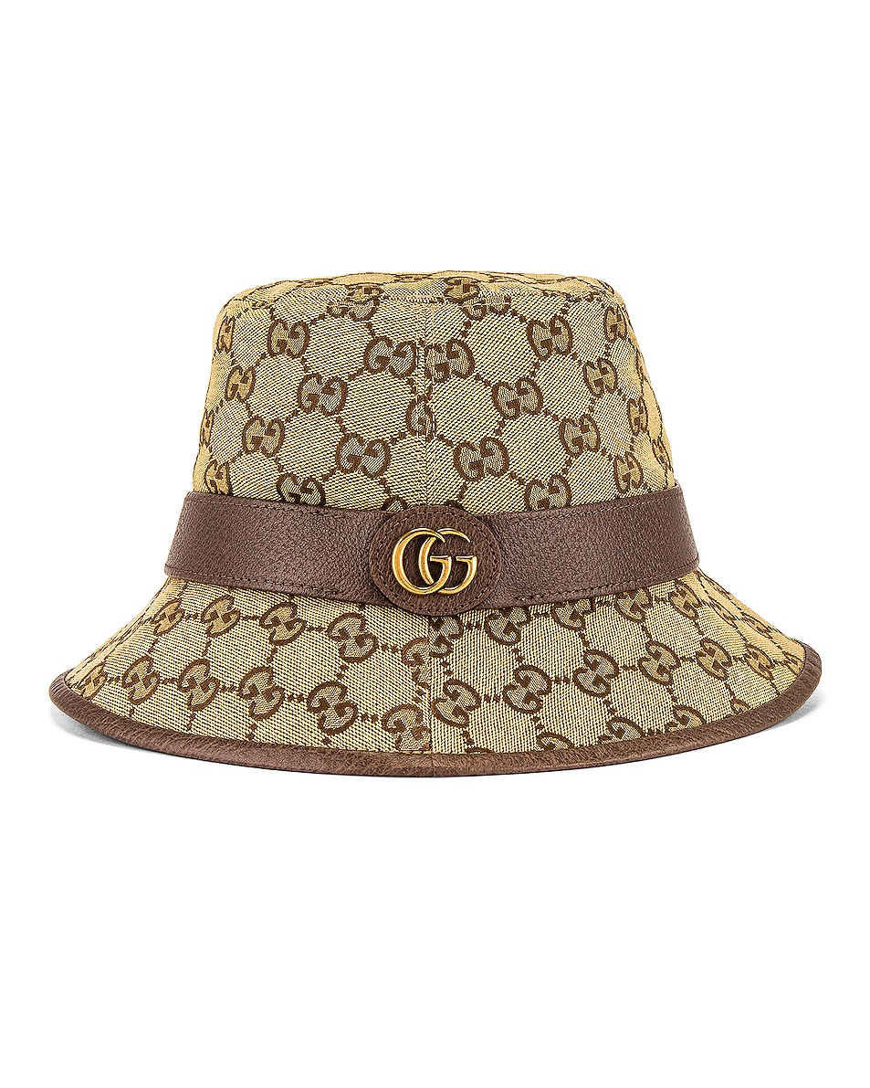 Image 1 of Gucci Bucket Hat in Cacao