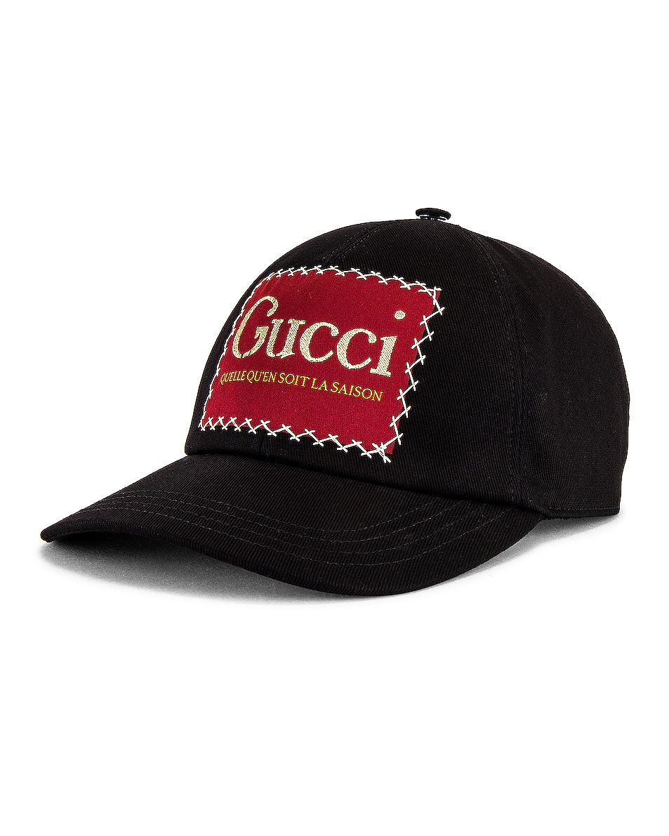 Gucci Baseball Cap in Black | FWRD