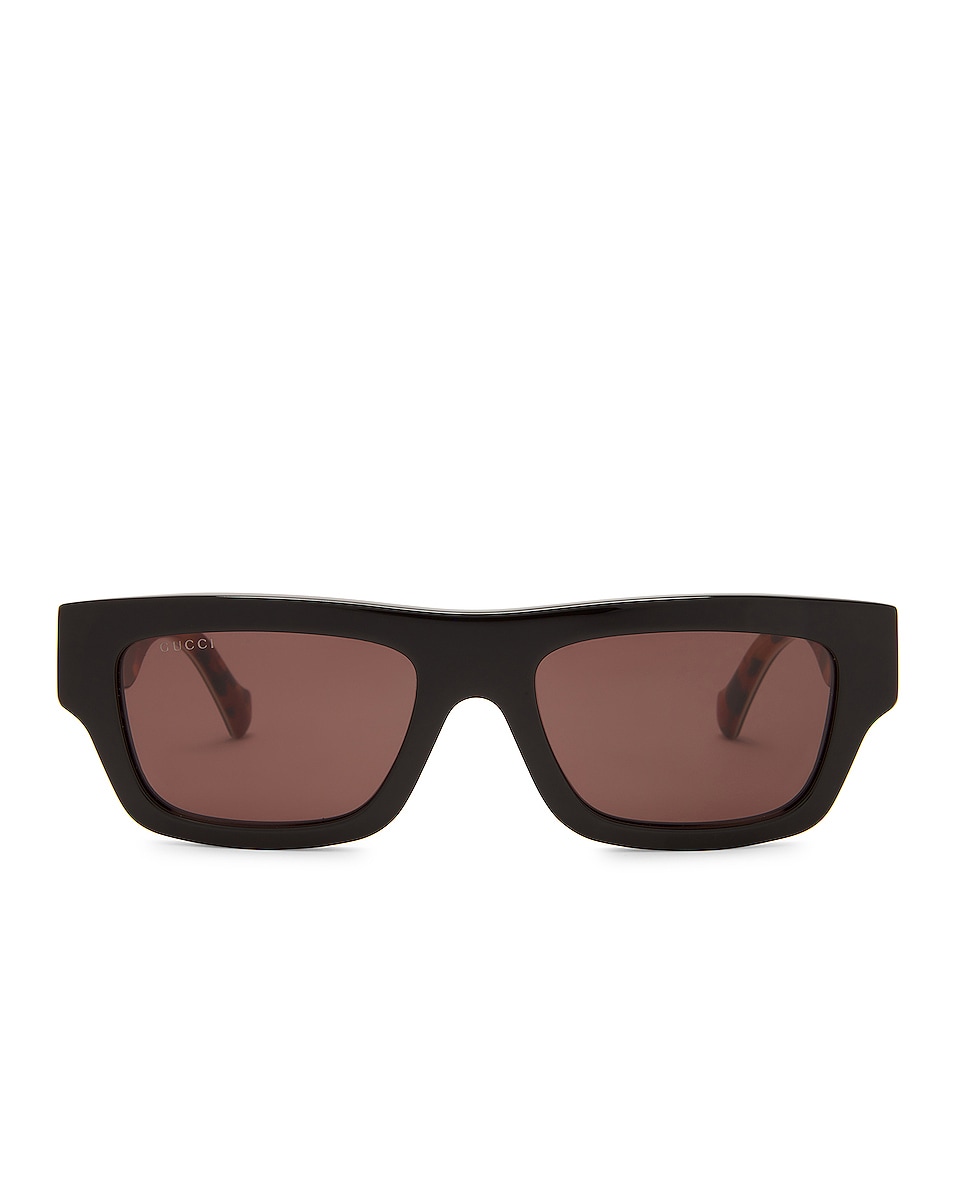 Image 1 of Gucci GG1301S Sunglass in Black & Brown