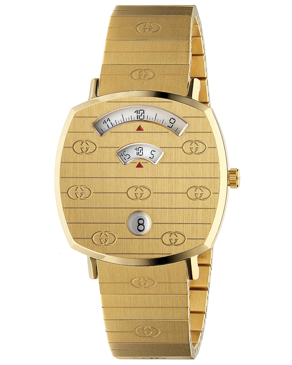 Image 1 of Gucci Grip Watch in Gold