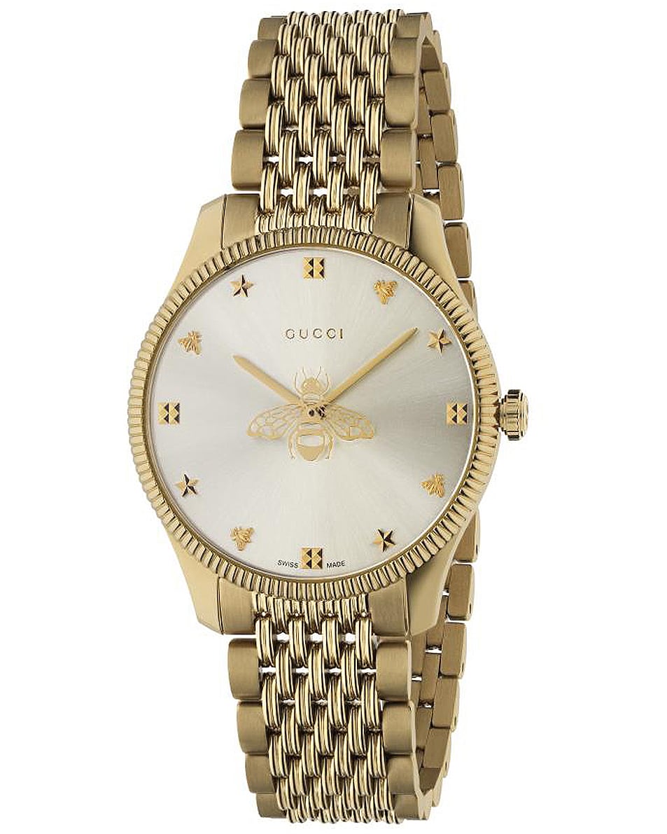 Image 1 of Gucci G Timeless Slim 36mm Watch in Gold