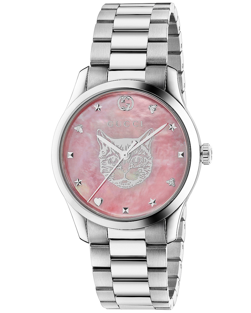 Image 1 of Gucci G-Timeless Iconic 38mm Watch in Steel