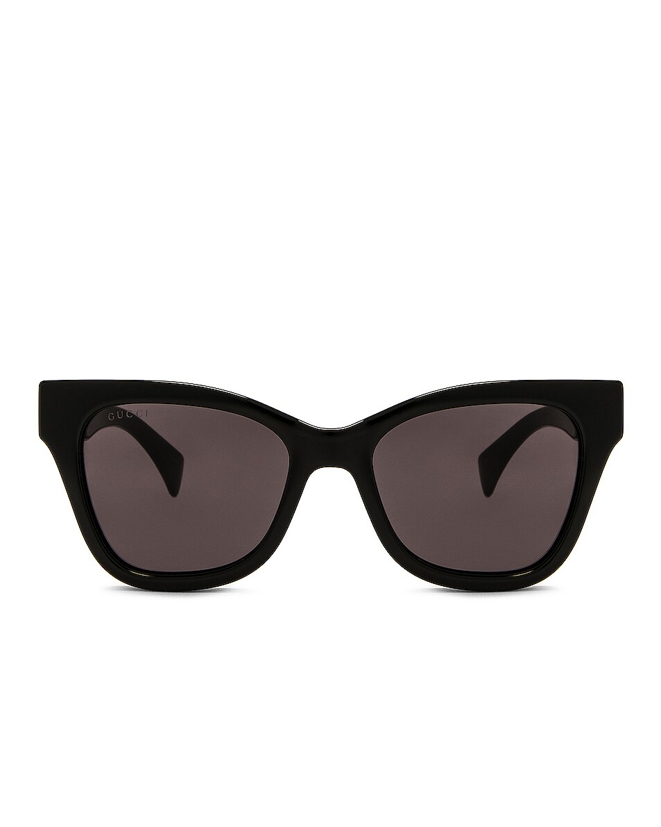 Image 1 of Gucci Square Sunglasses in Black