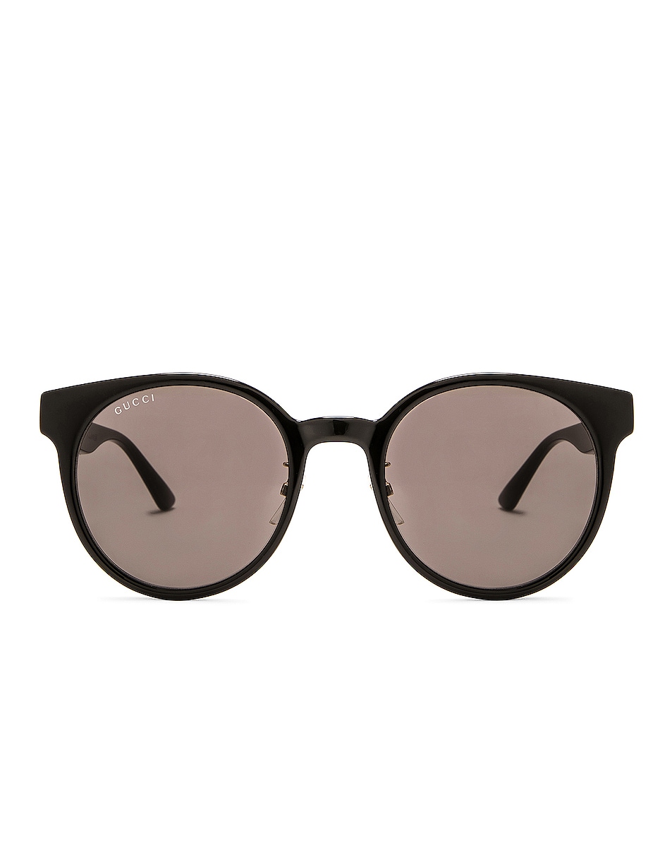 Image 1 of Gucci Round Sunglasses in Black