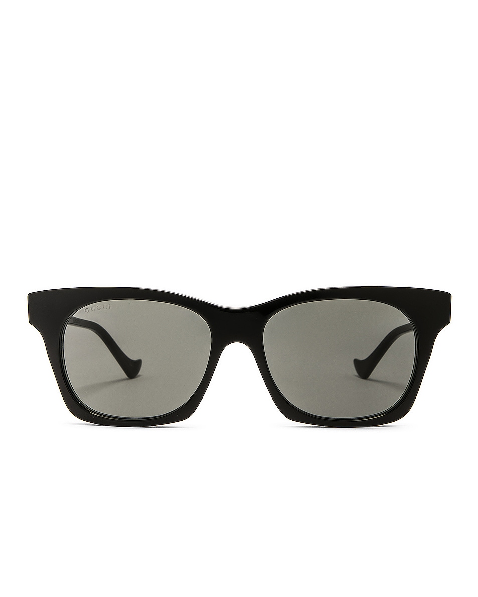 Image 1 of Gucci Strass Cat Eye Sunglasses in Black