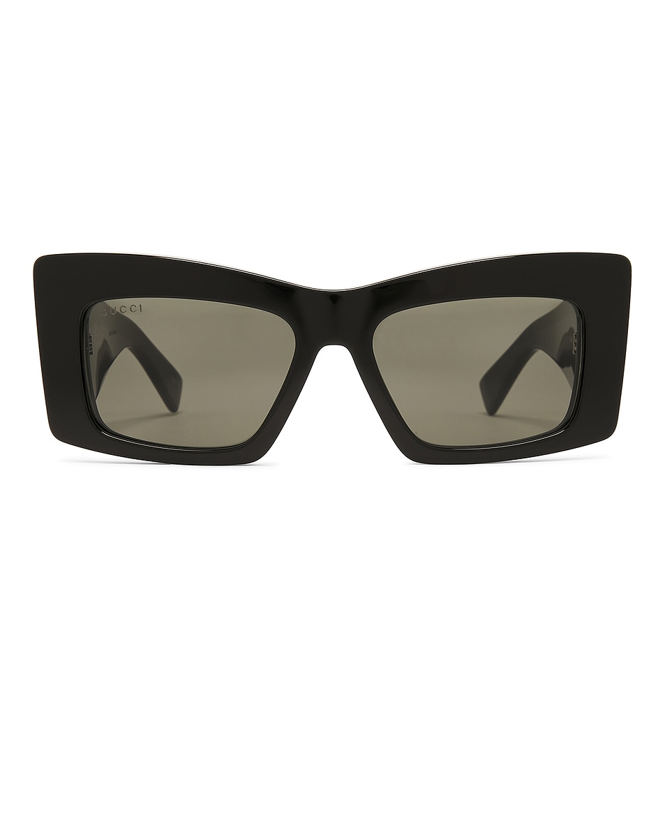 Image 1 of Gucci GG Muse Sunglasses in Black & Grey