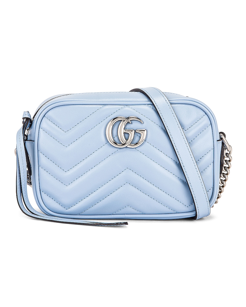 Image 1 of Gucci GG Marmont Bag in Porcelain Light Blue