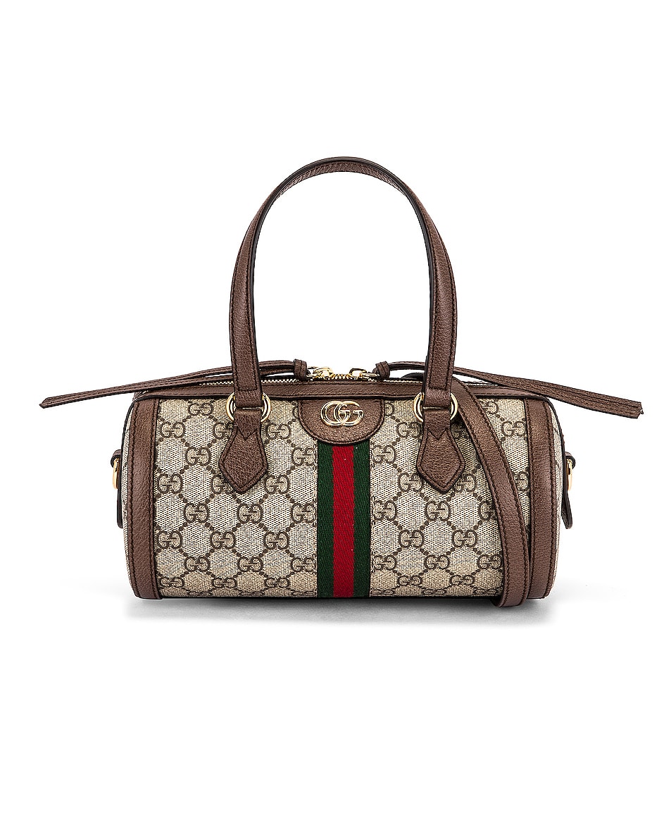 Gucci Ophidia Bag in Beige Ebony | FWRD