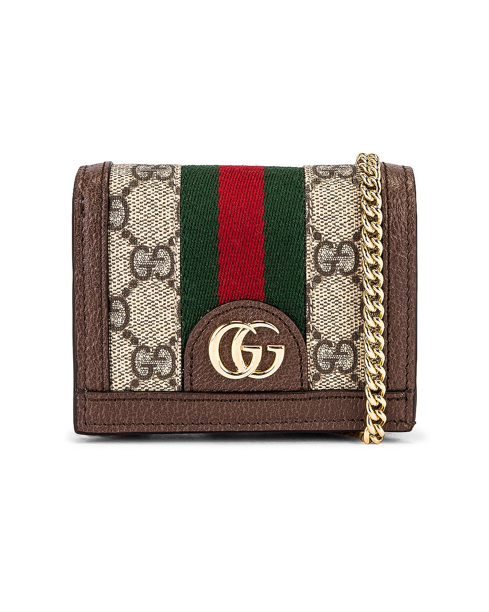 Image 1 of Gucci Ophidia Shoulder Bag in Beige Ebony