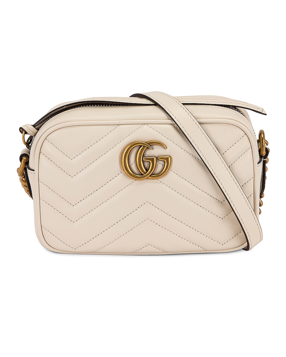 Image 1 of Gucci GG Marmont 2.0 Shoulder Bag in White