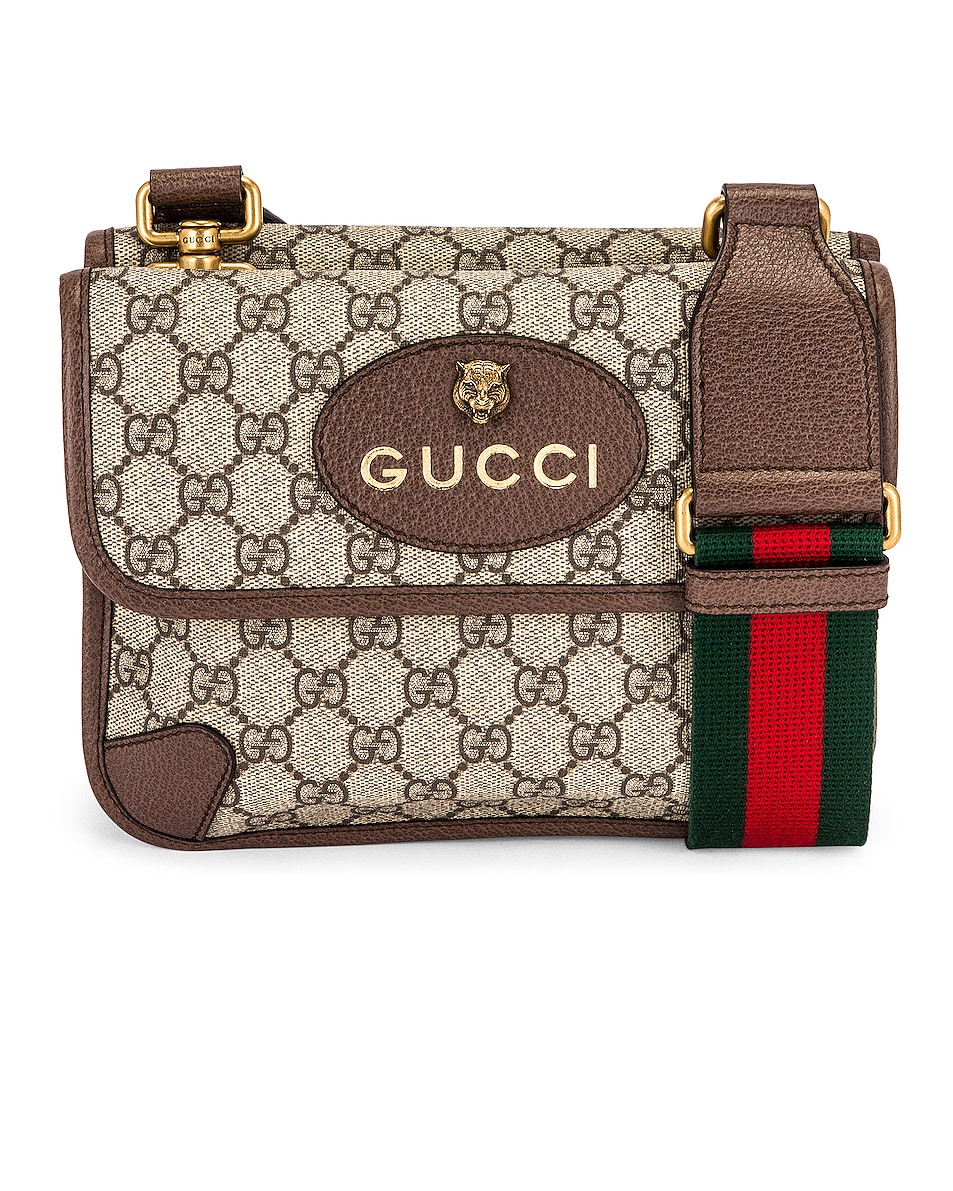 Image 1 of Gucci Neo Vintage Shoulder Bag in Beige Ebony & New Acero