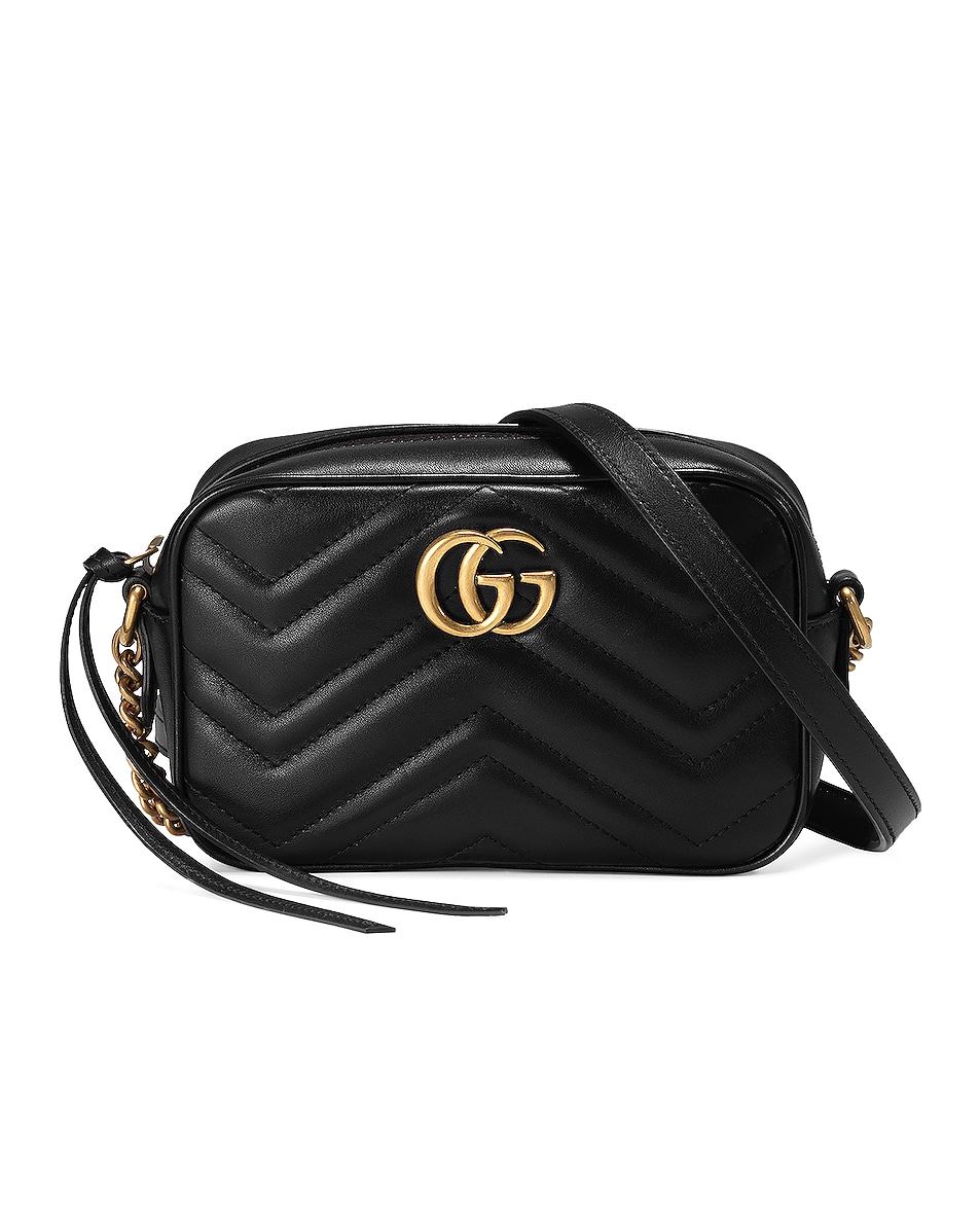 Image 1 of Gucci GG Marmont 2.0 Shoulder Bag in Black