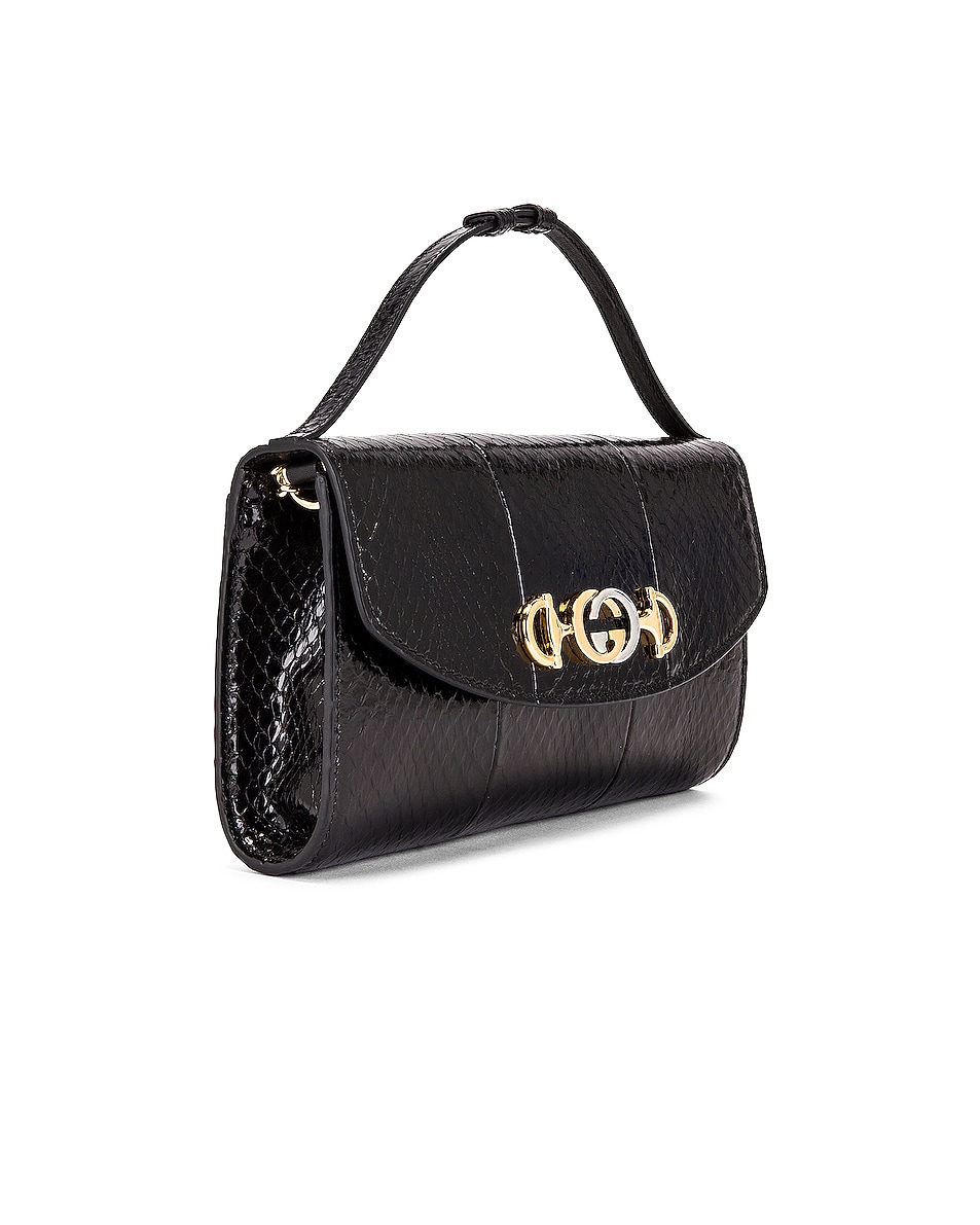 Gucci Zumi Shoulder Bag in Black FWRD