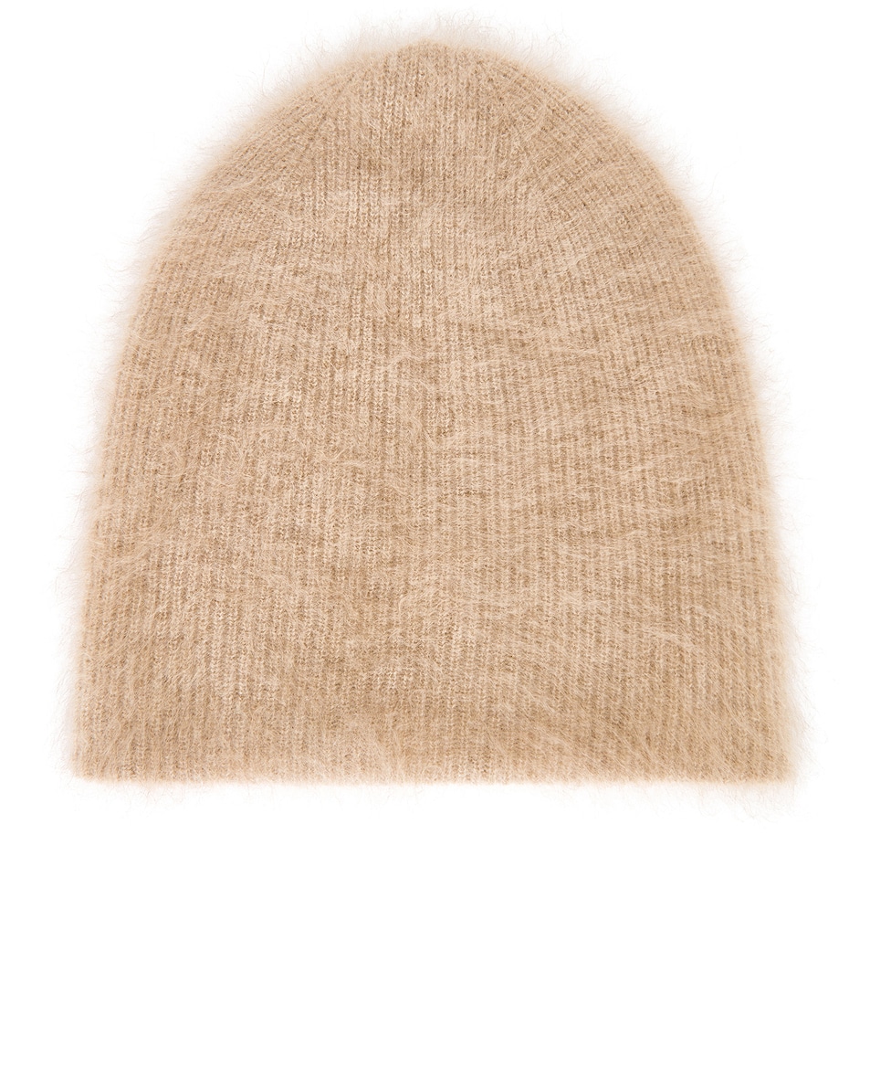 Image 1 of Guest In Residence Grizzly Reversible Hat in Taupe & Cream