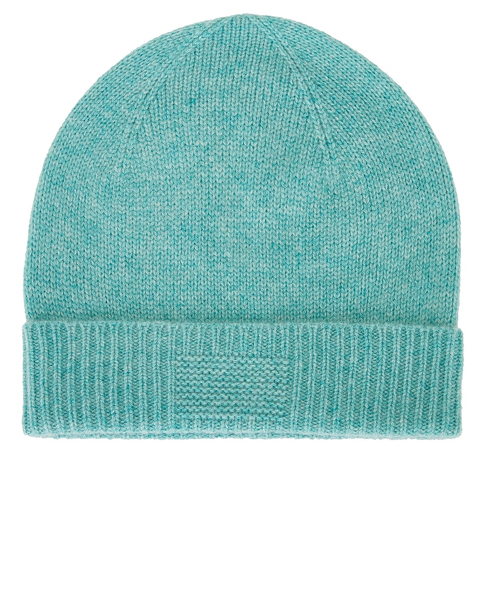 Image 1 of Guest In Residence Rib Cuff Beanie in Glacier