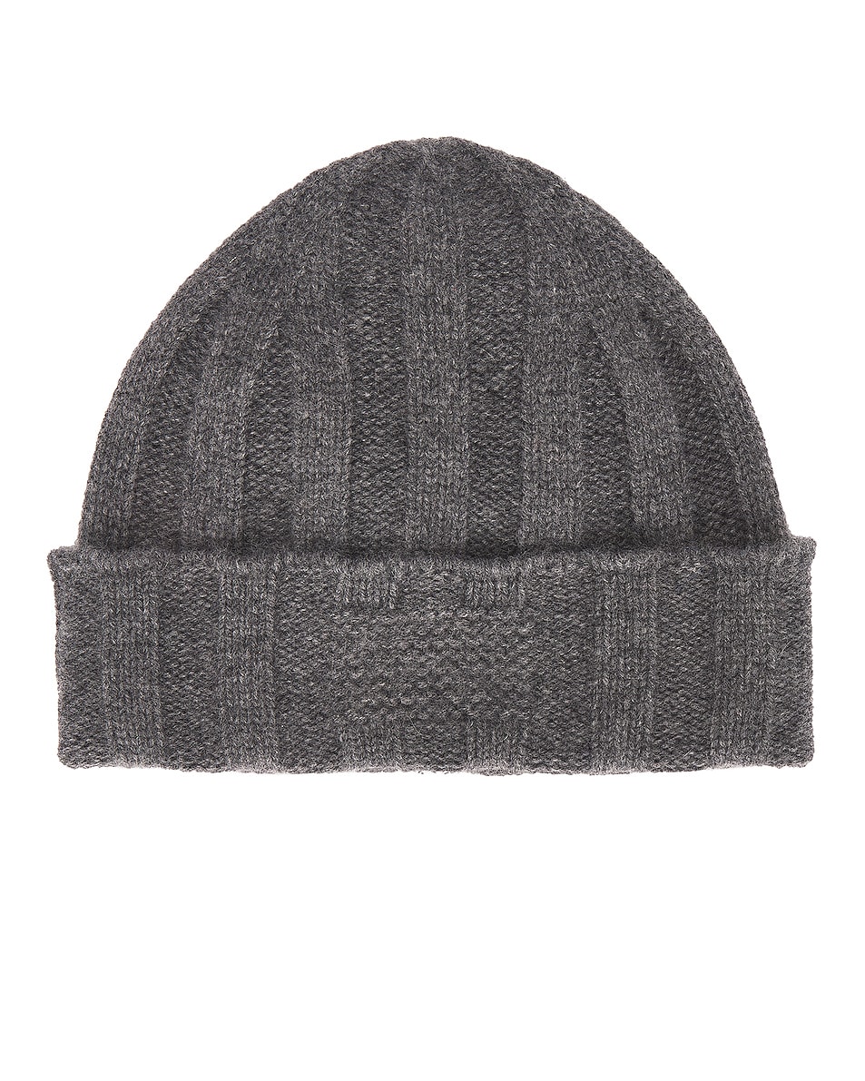 Image 1 of Guest In Residence The Rib Hat in Charcoal