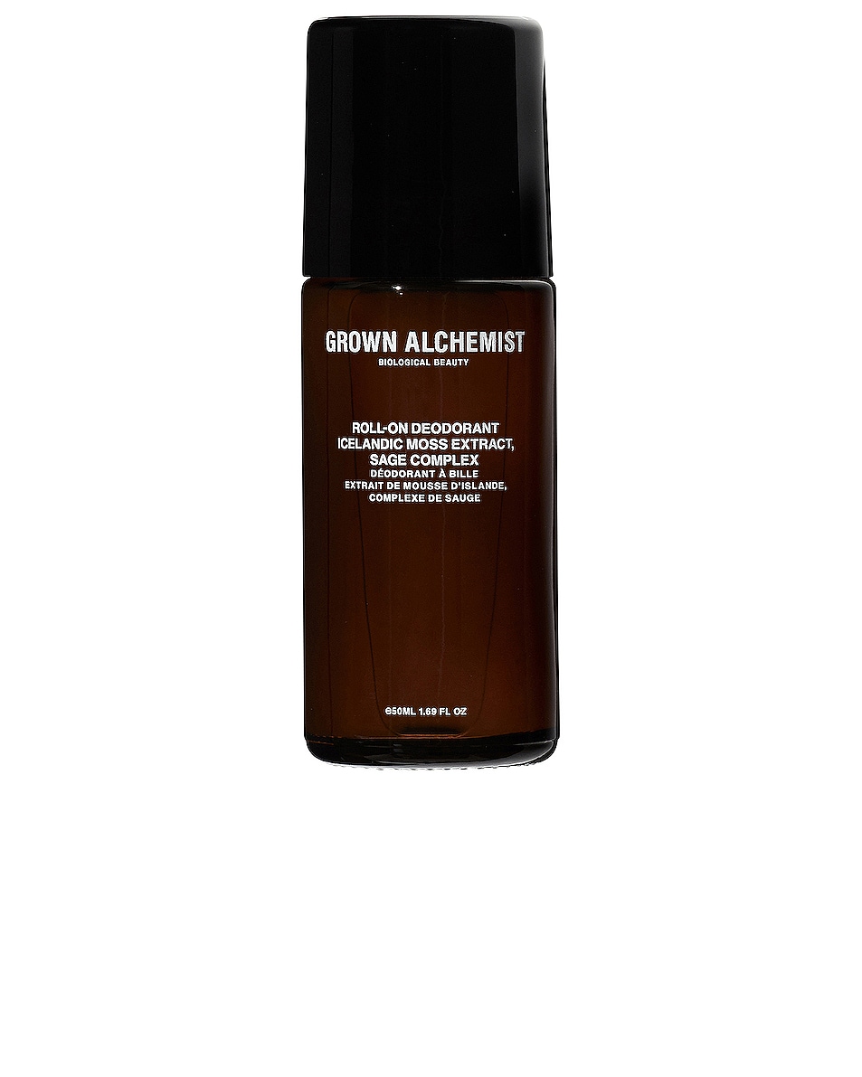 Image 1 of Grown Alchemist Roll-On Deodorant in Icelandic Moss Extract & Sage Complex