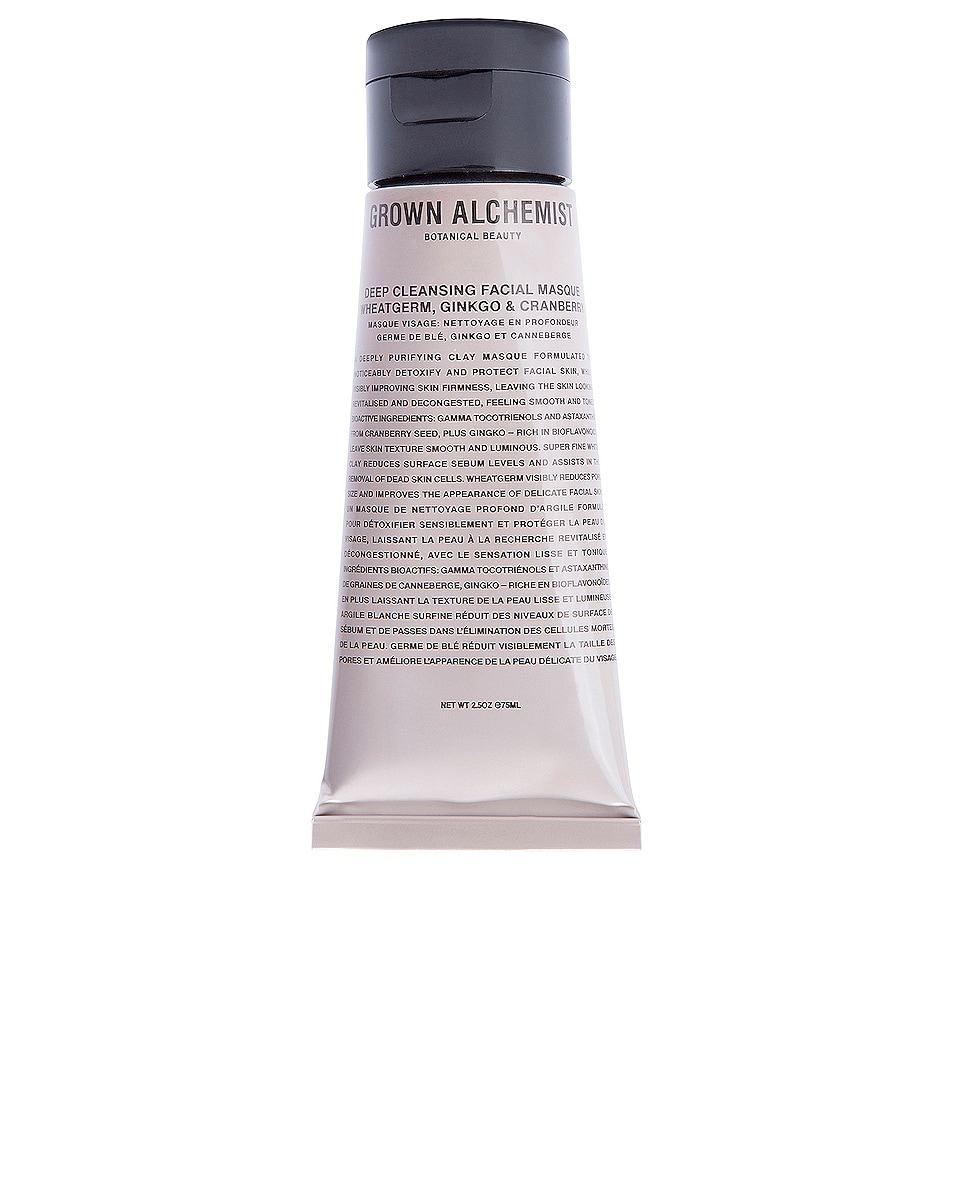 Image 1 of Grown Alchemist Deep Cleansing Masque in Wheatgerm, Ginkgo, & Cranberry