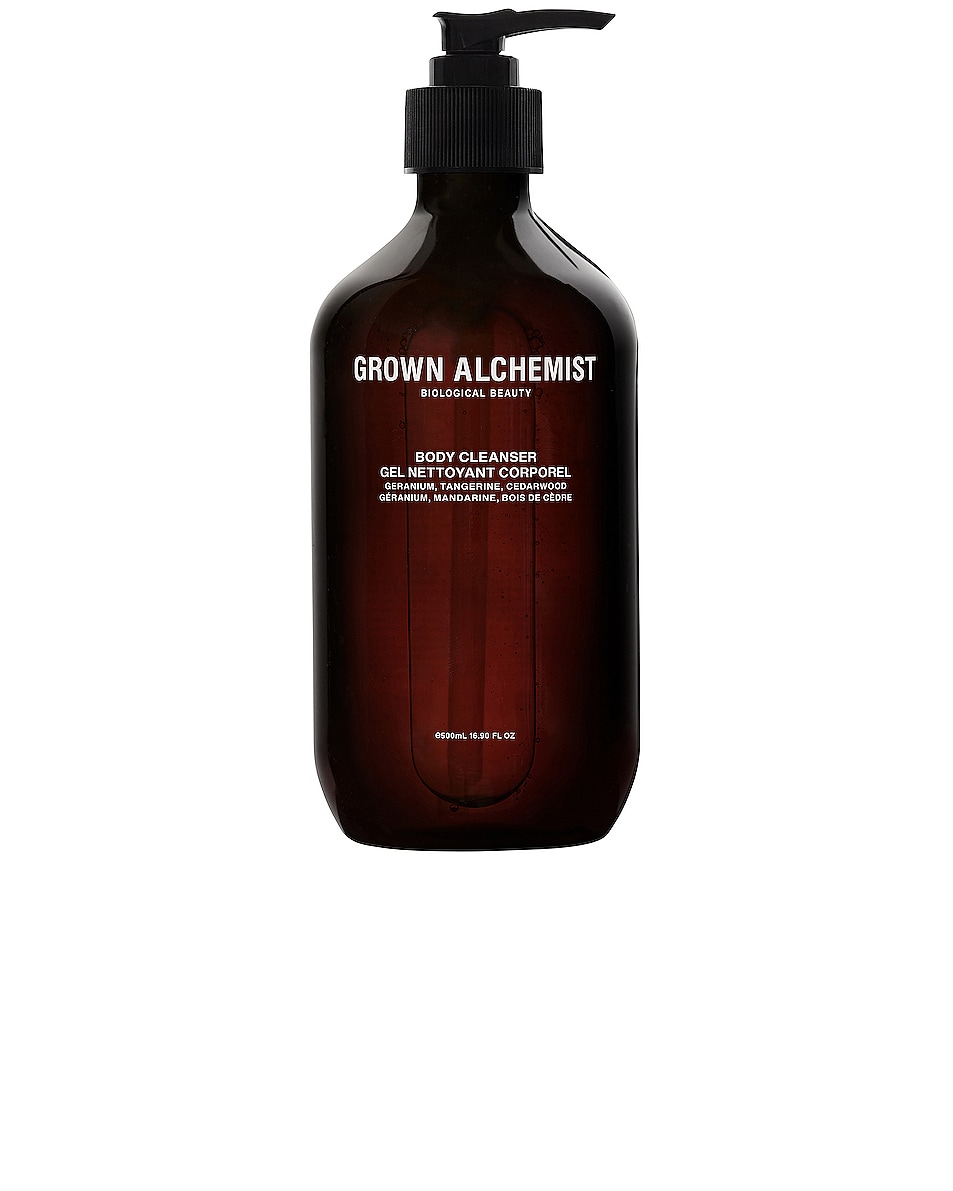 Image 1 of Grown Alchemist Geranium, Tangerine, & Cedarwood Body Cleanser 500mL in 