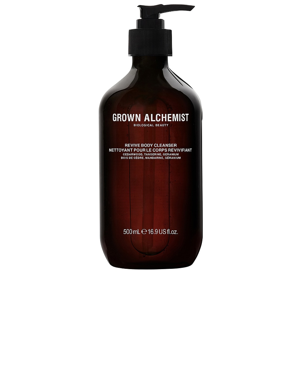 Image 1 of Grown Alchemist Geranium, Tangerine, & Cedarwood Body Cleanser 500mL in 