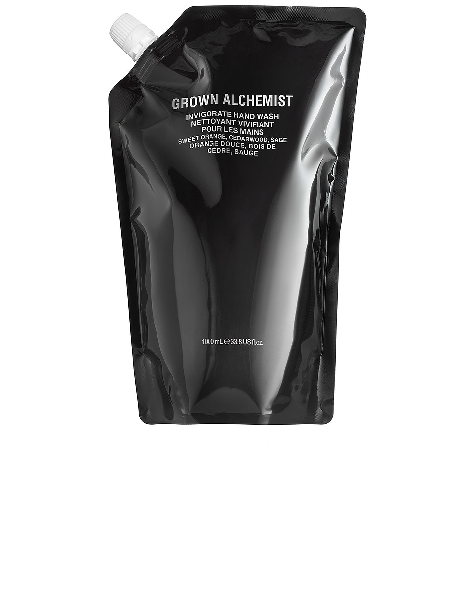 Image 1 of Grown Alchemist Invigorate Hand Wash 1L Refill Pouch in 