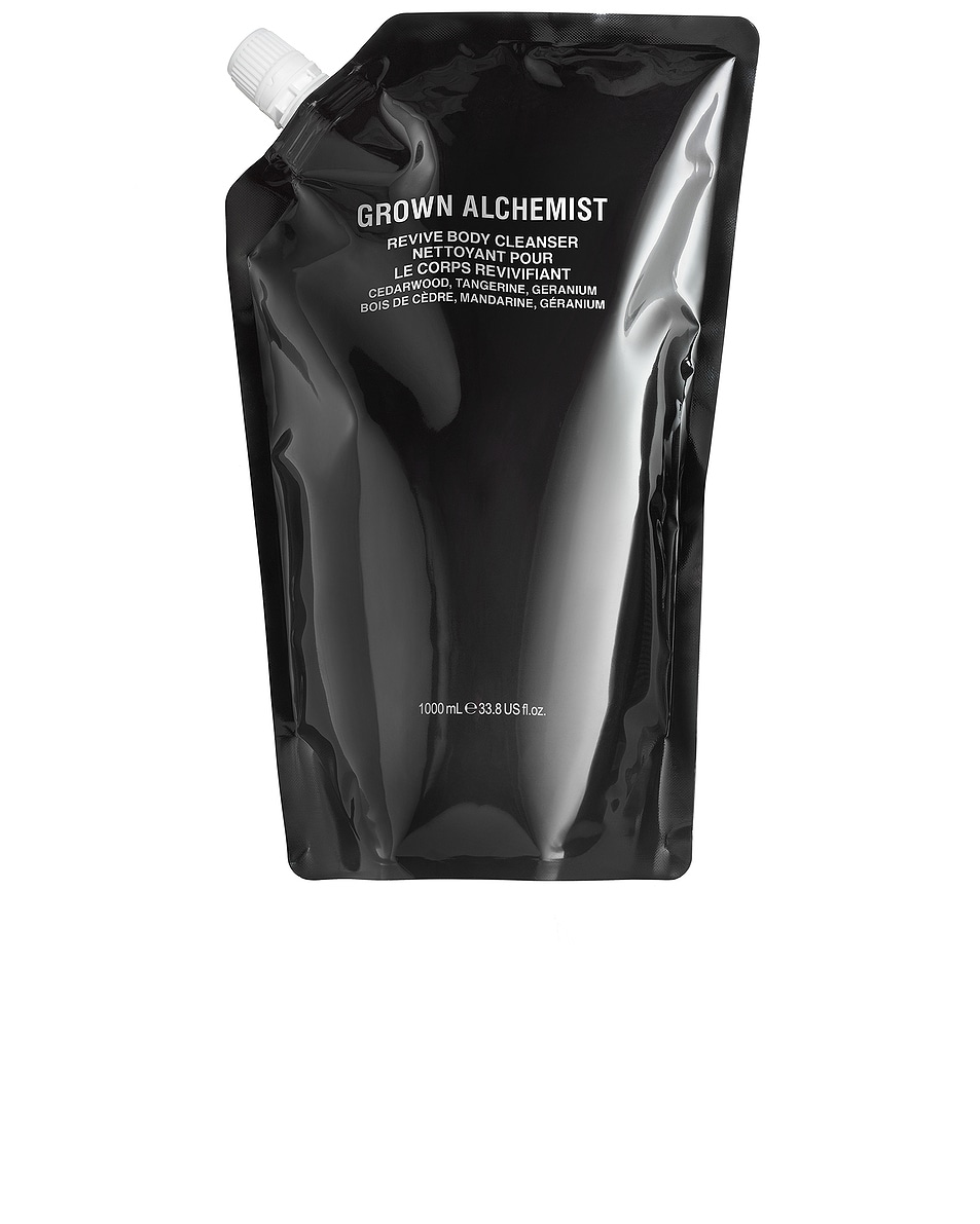 Image 1 of Grown Alchemist Revive Body Cleanser 1L Refill Pouch in 