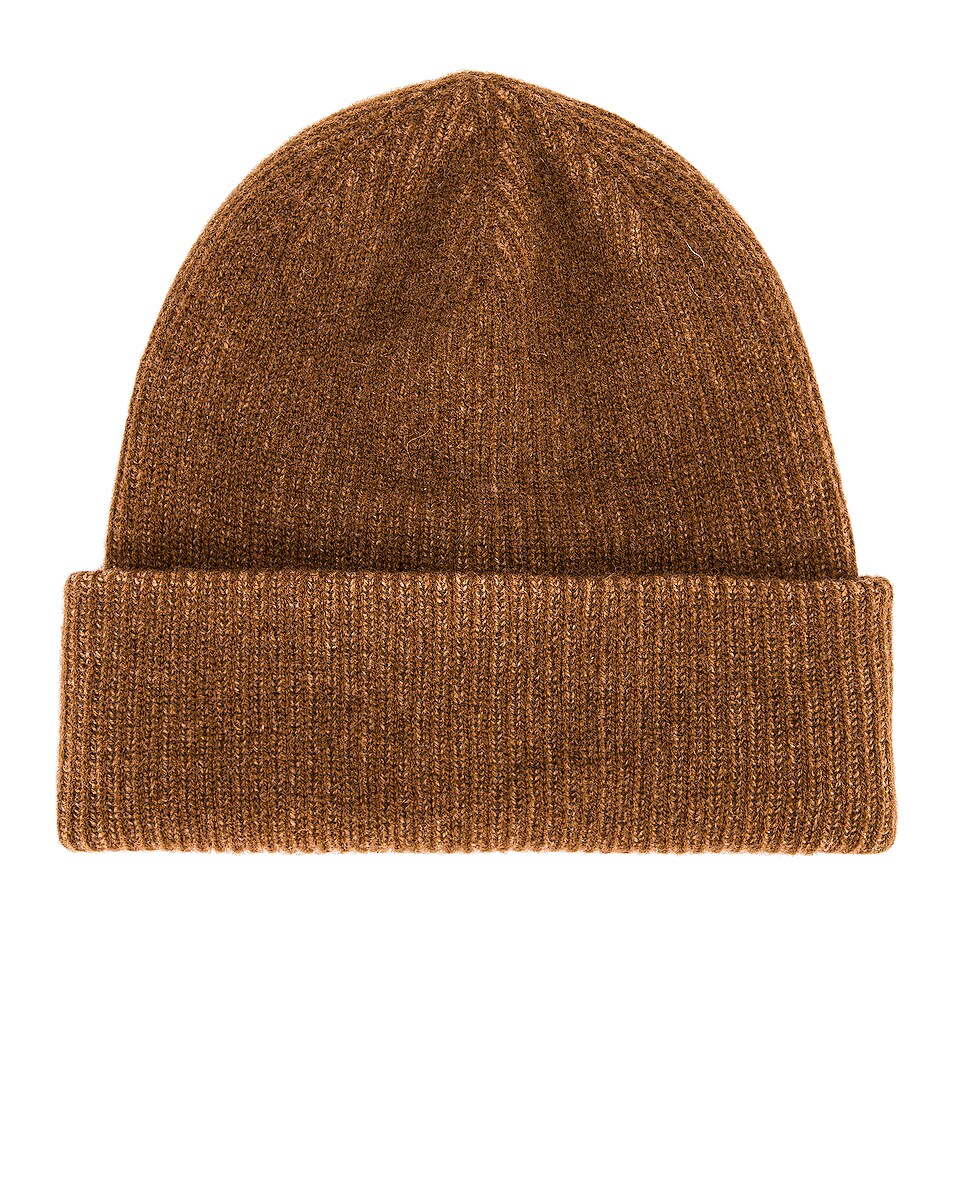 Image 1 of HOLDEN Cashmere Cuff Beanie in Umber