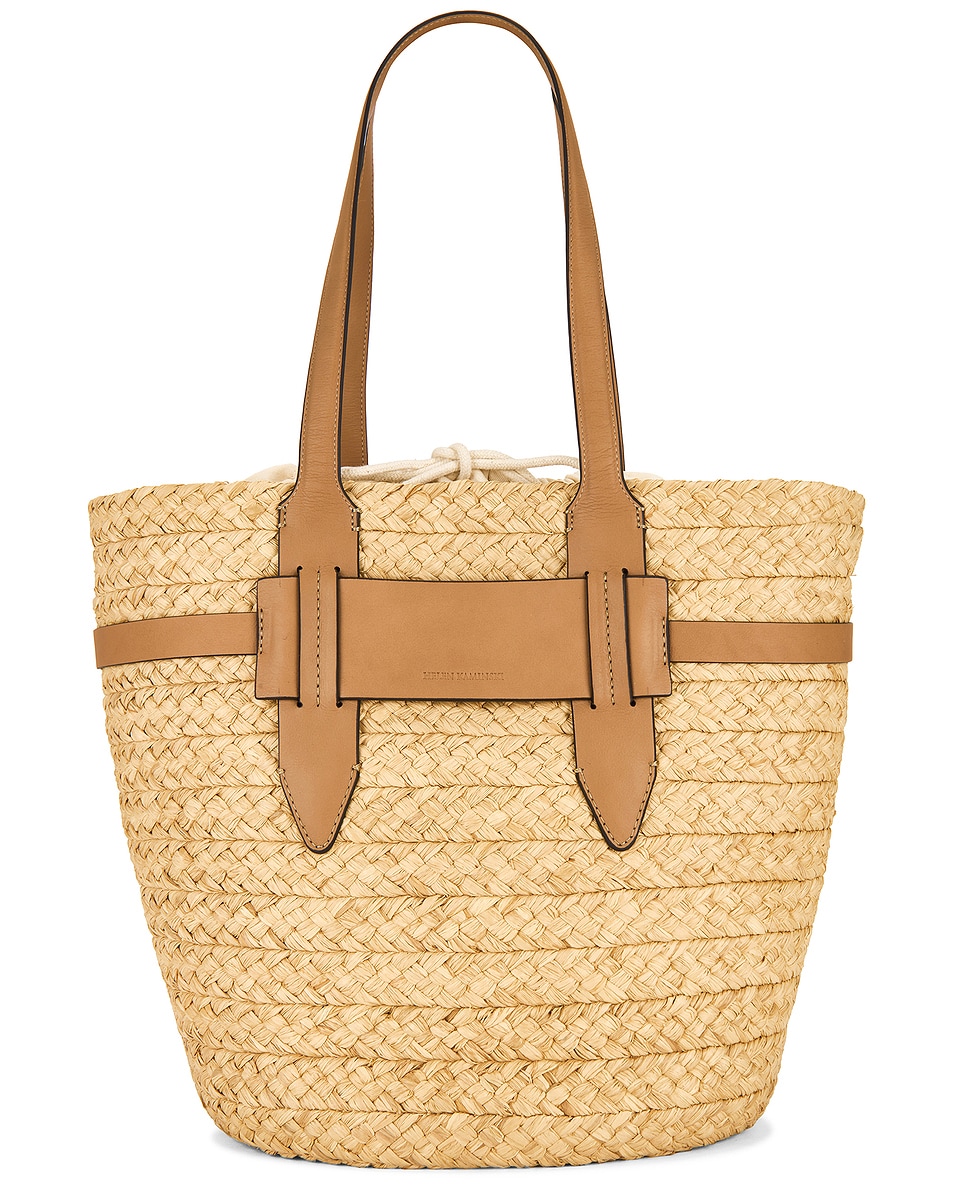 Image 1 of Helen Kaminski Lipari L Bag in Natural & Caramel