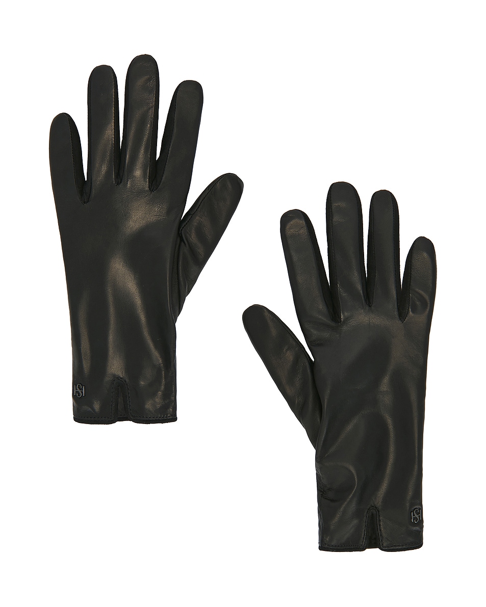 Image 1 of HANDSOME STOCKHOLM Essential Gloves in Black