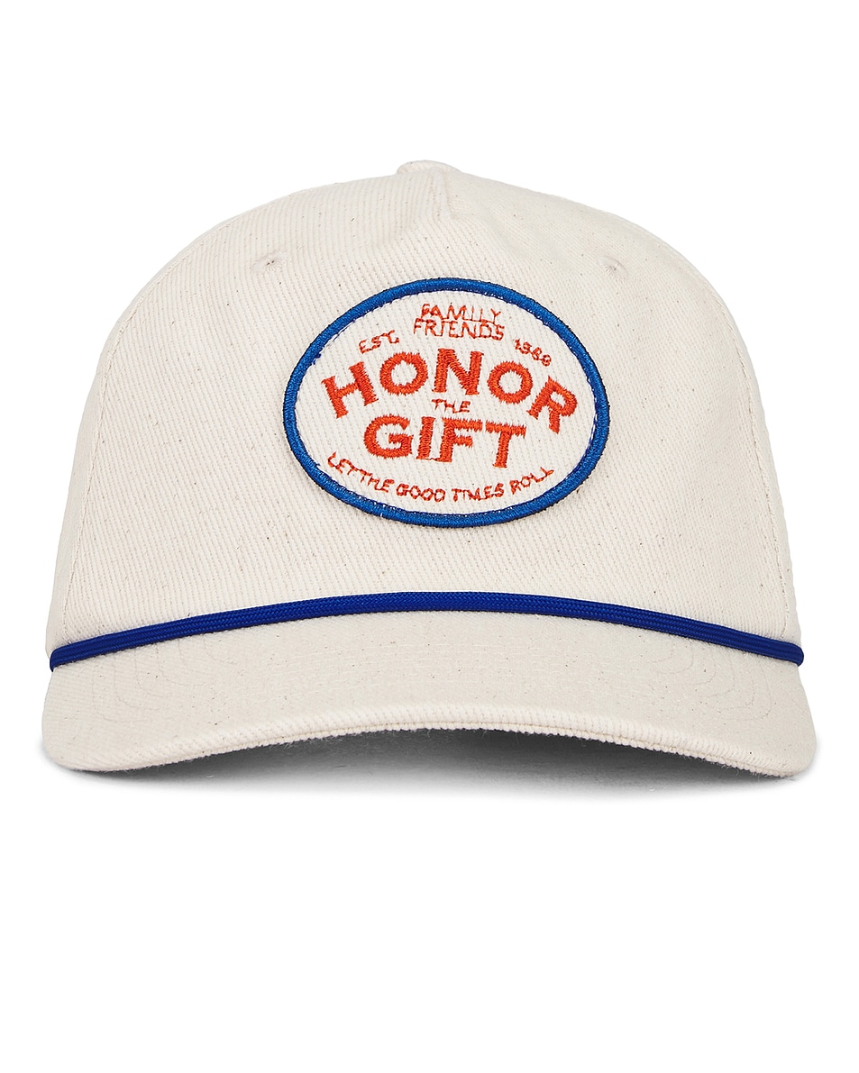 Image 1 of Honor The Gift Est 1988 Patch Trucker Cap in Bone