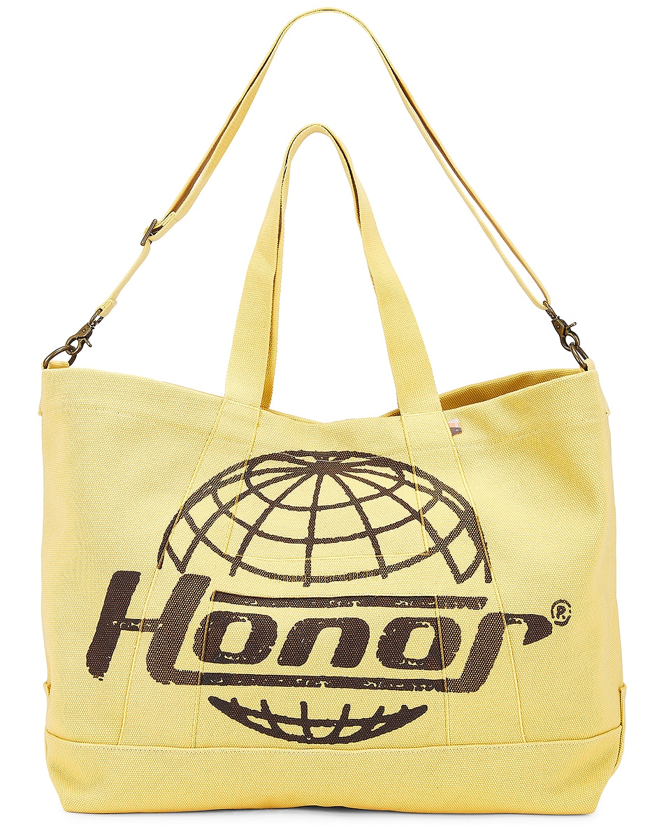 Image 1 of Honor The Gift Spotlight H Oversized Tote in Yellow