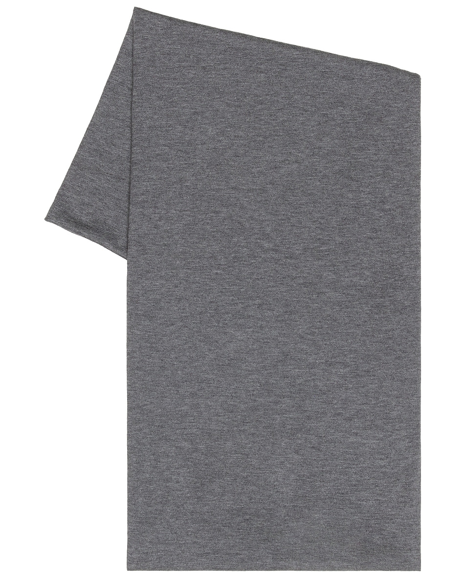 Image 1 of Helsa Kerstin Knit Shawl in Medium Heather Grey