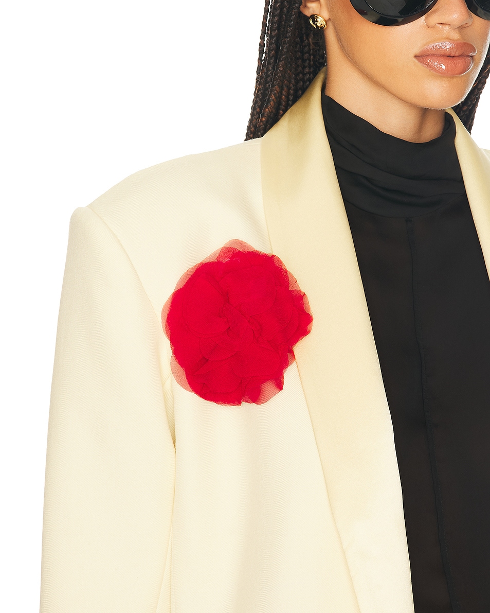 HELSA
Red Silk Flower Pin