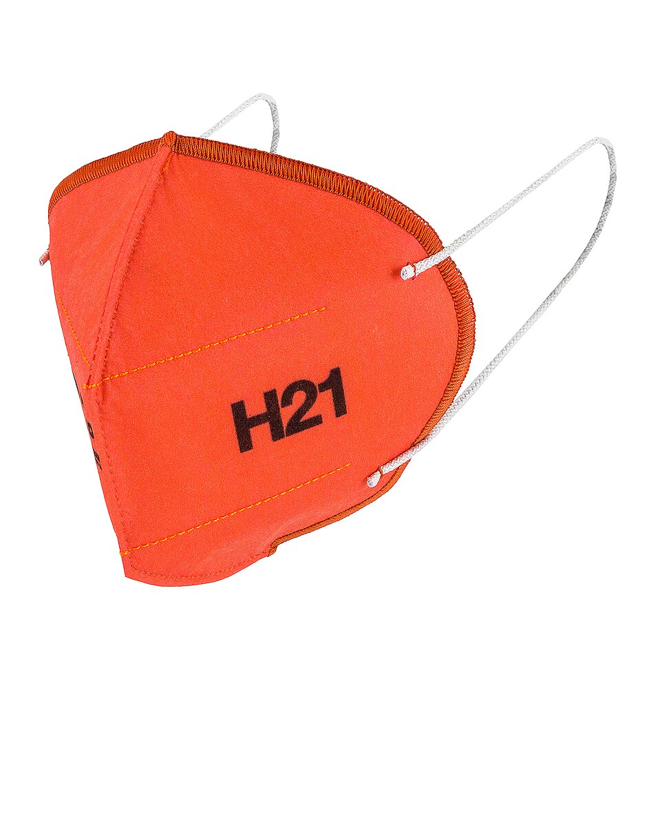 Image 1 of Heron Preston Reusable Mask in Orange