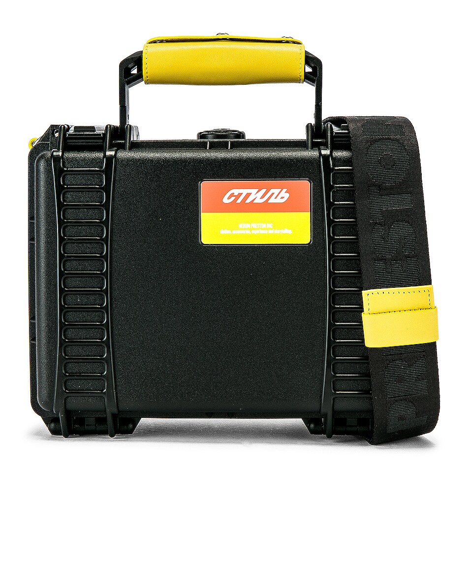 Image 1 of Heron Preston Tool Bag in Black & Orange