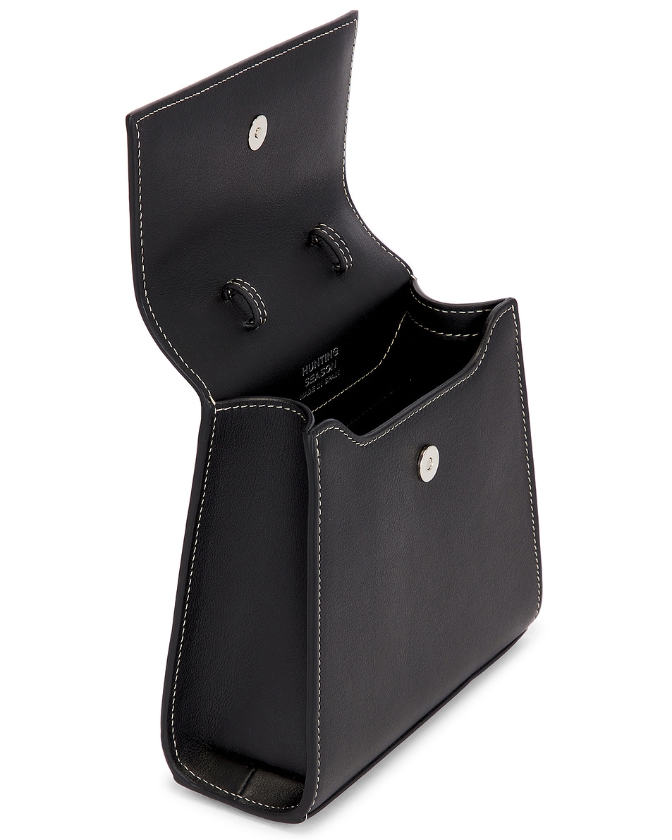 Hunting Season Small Top Handle Bag In Black