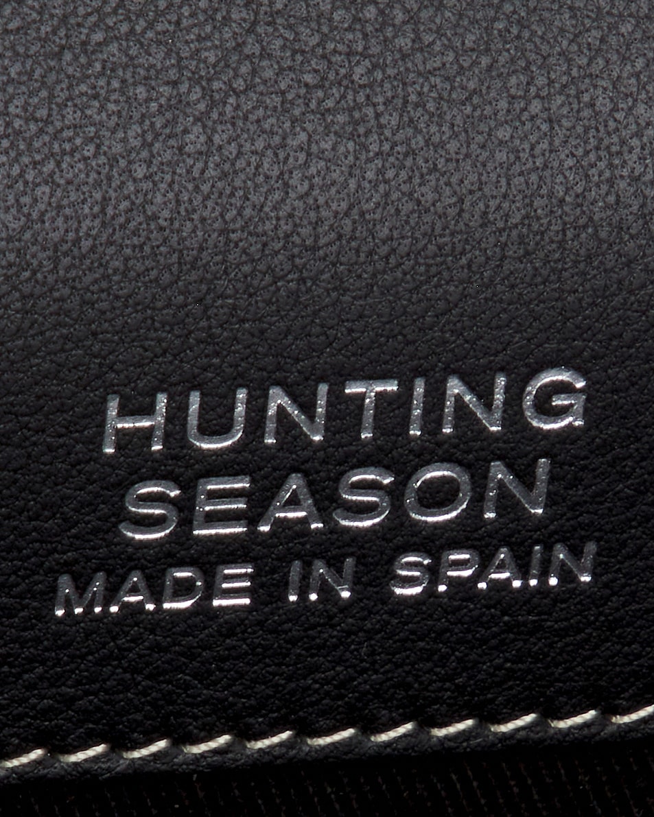 Hunting Season Small Top Handle Bag In Black