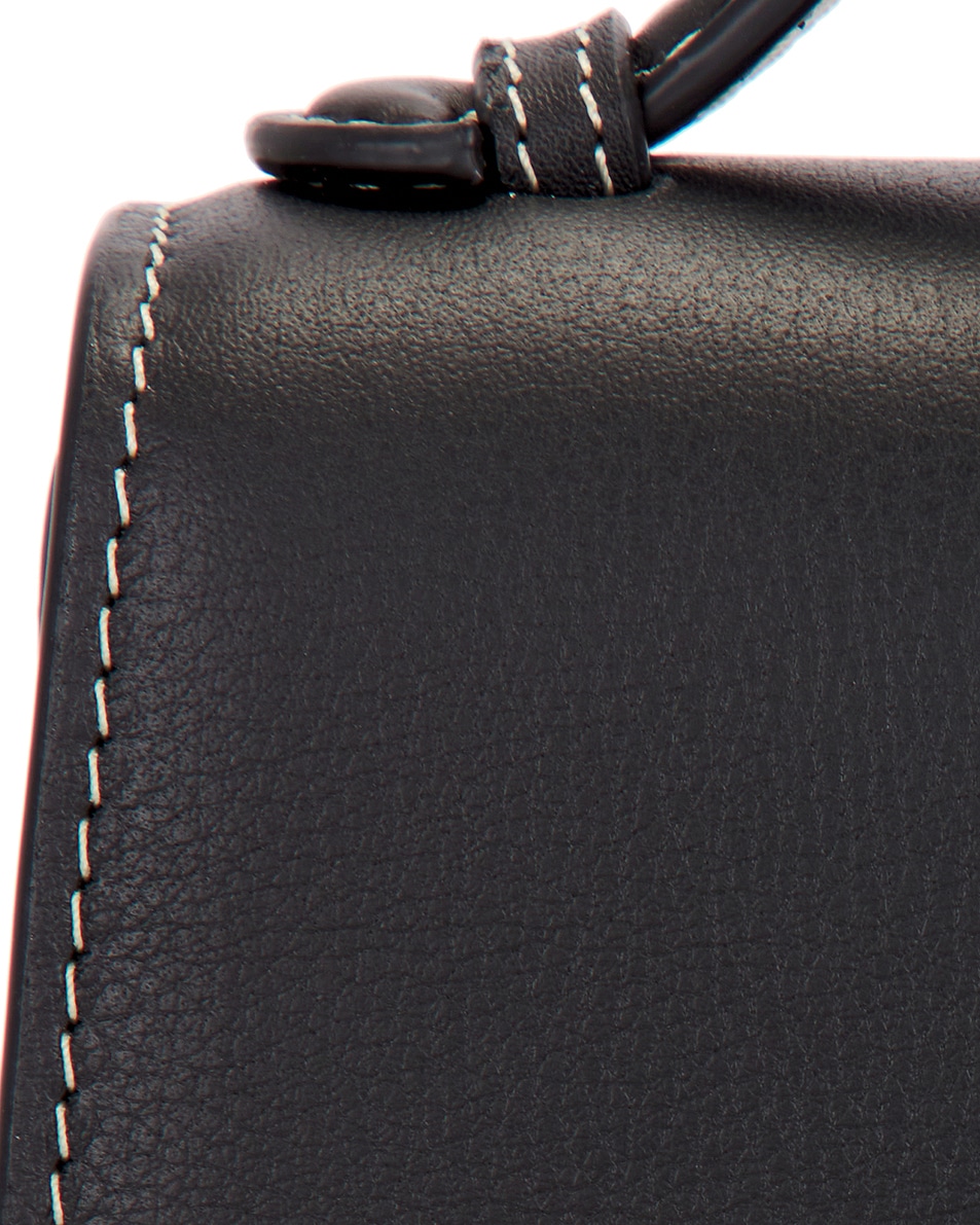 Hunting Season Small Top Handle Bag In Black