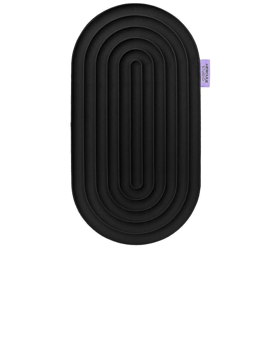 Image 1 of HERCULE STUDIO Gale Comfort Pad in Outrenoir in Midnight Black