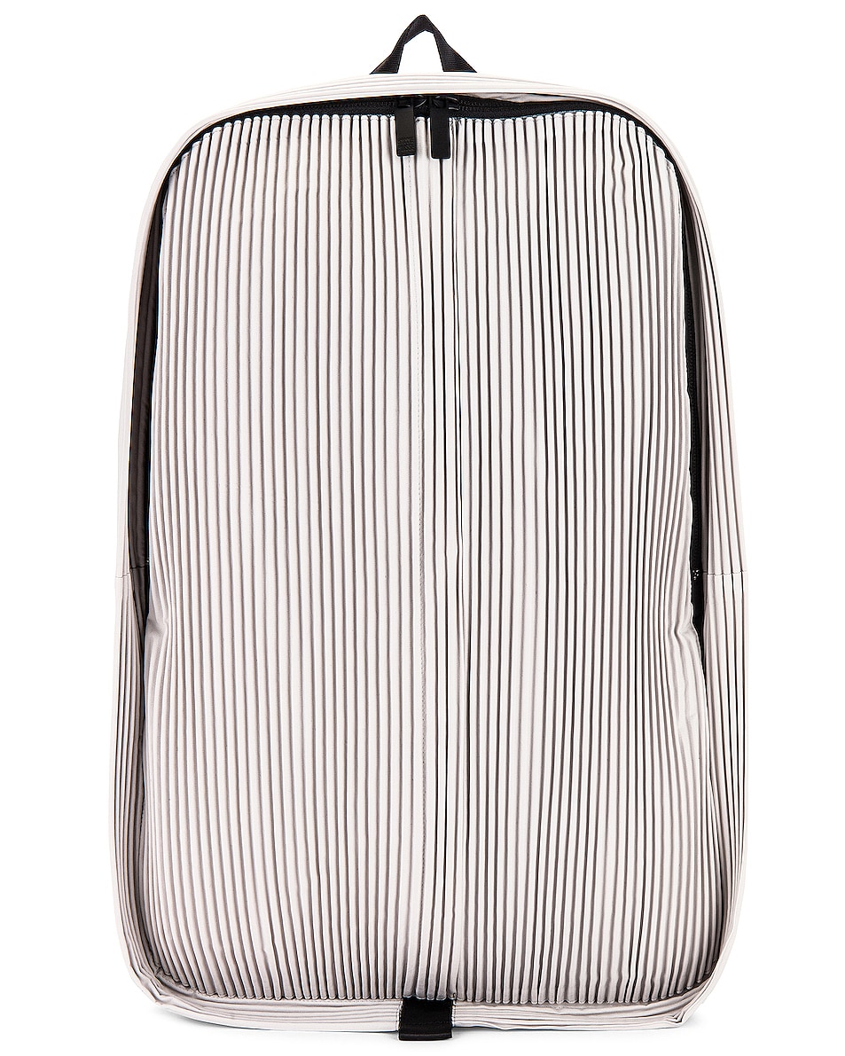 Image 1 of Homme Plisse Issey Miyake Pleats Daypack in Light Gray