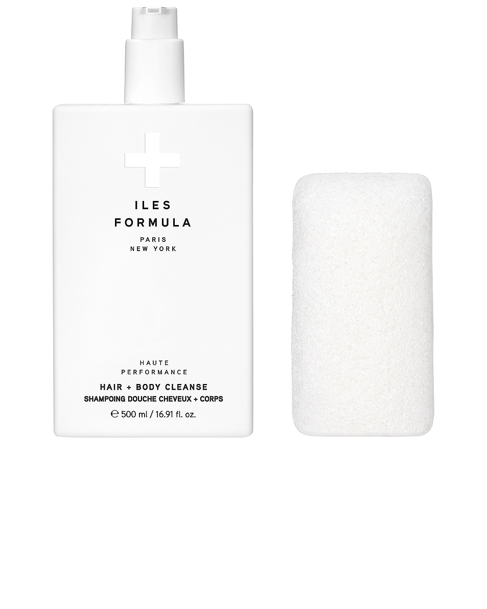 Image 1 of Iles Formula Hair + Body Cleanse With Body Sponge in 